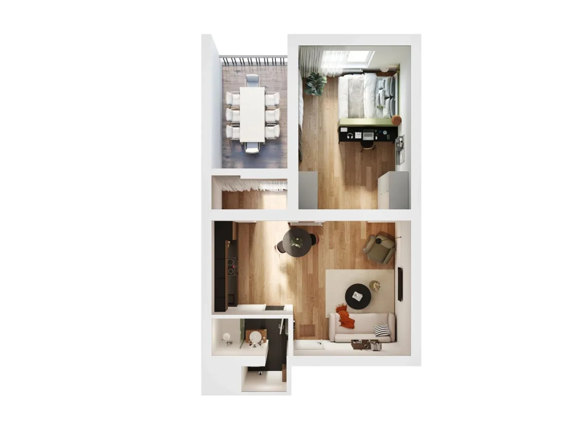 Flat n°2 - Chatelain — photo 14