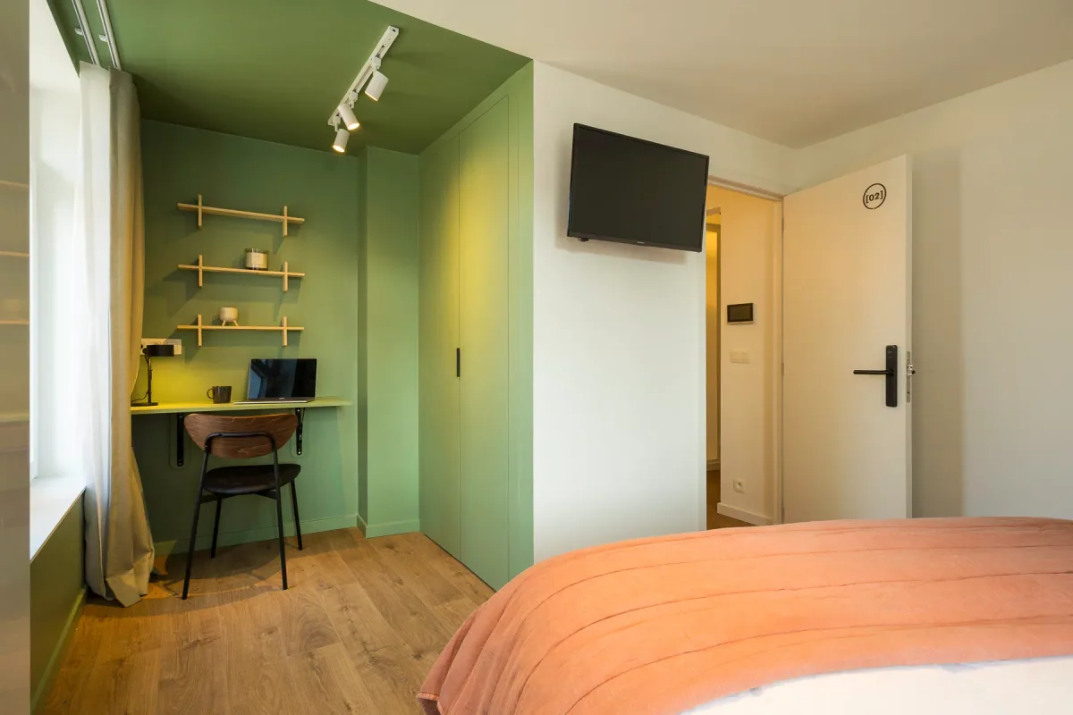 Room n°2 - Souveraine in 3-bedroom Duplex — photo 10